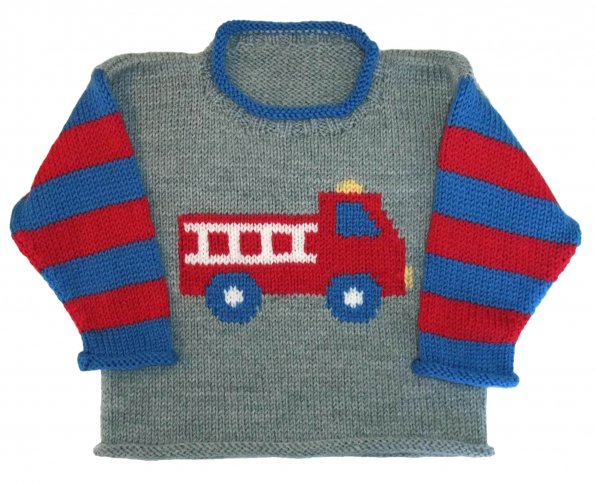 Fire Truck Roll Neck