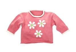 Flowers Roll Neck